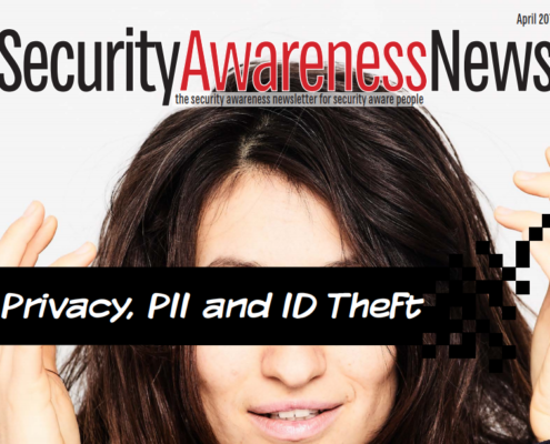 Privacy, PII and ID Theft