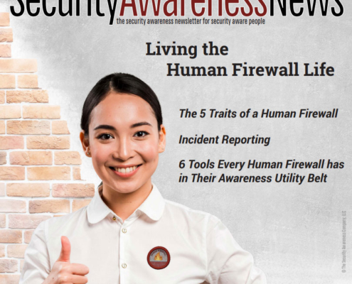 Newsletter - Living The Human Firewall Life