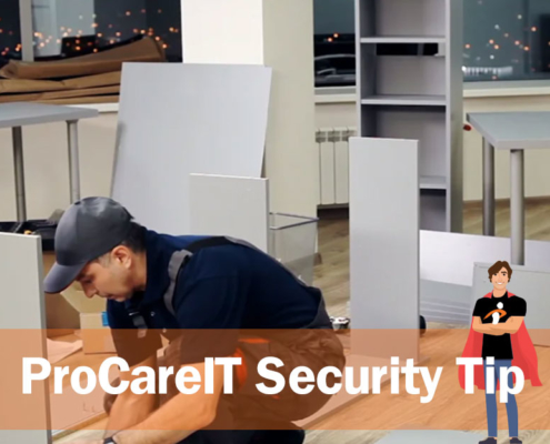 ProCare IT - Security Tip - Clean Desk Policy