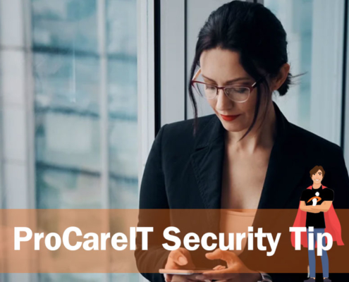 ProCare IT - Security Tip - COVID19 Texting Scams